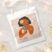 スキンケアエステティシャンビジネスサロン ガール サンプル フェイバーバッグ (クリップ留めされた状態)