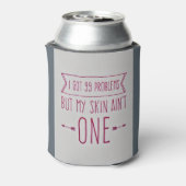 スキンケアエステティシャン皮膚科医ギフト 缶クーラー (缶裏面)