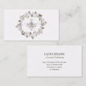 スキンケアエステティシャン美しい名刺 名刺 (正面/裏面)