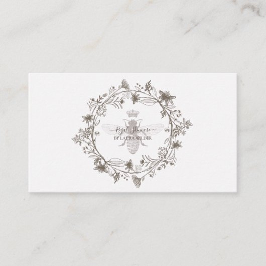 スキンケアエステティシャン美しい名刺 名刺 (正面)