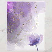 スキンケア紫の水色 チラシ (裏面)