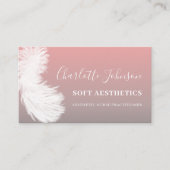 スキンケア美学ナースピンク 名刺 (正面)