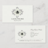 スキンケア製品ハニービーロゴ名刺 名刺 (正面/裏面)