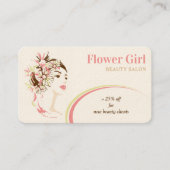 スキンケア |ヘルスケア 名刺 (正面)