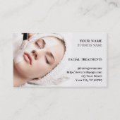 スキンケア&美しいサロン名刺 名刺 (正面)