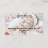 スキンケア&美しいサロン名刺 名刺 (裏面)