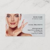 スキンケア&美しいサロン名刺 名刺 (正面)