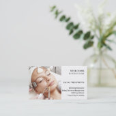 スキンケア&美しいサロン 名刺 (スタンド正面)