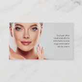 スキンケア&美しいサロン 名刺 (裏面)