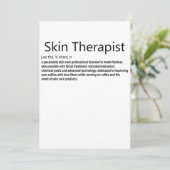 スキンセラピスト定義スキンケアが好き 招待状 (スタンド正面)