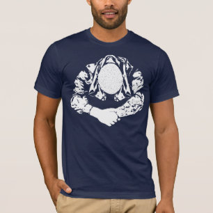 スキンヘッド族、十分に Tシャツ