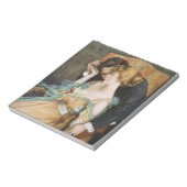 スキンユー愛するTouchメリーネブルーメンシェイン ノートパッド (回転)