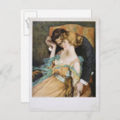 スキンユー愛するTouchメリーネブルーメンシェイン ポストカード (正面/裏面)