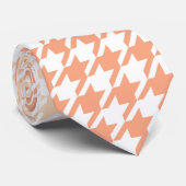 スキン千鳥格子のトーンのグラデーション ネクタイ (ロール)