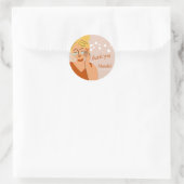 スキン気にエステティシャンビジネスサロンありがとう ラウンドシール (バッグ)