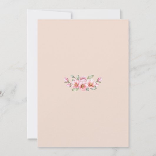 スキン気にスパガールズバースデーパーティー招待状 招待状 (裏面)