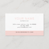 スキン気に美しい名刺 名刺 (裏面)