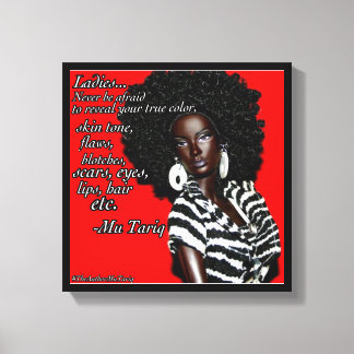 スキン深い キャンバスプリント