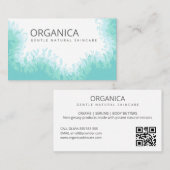 スキン用のオーガニックビジネス気にカード 名刺 (正面/裏面)
