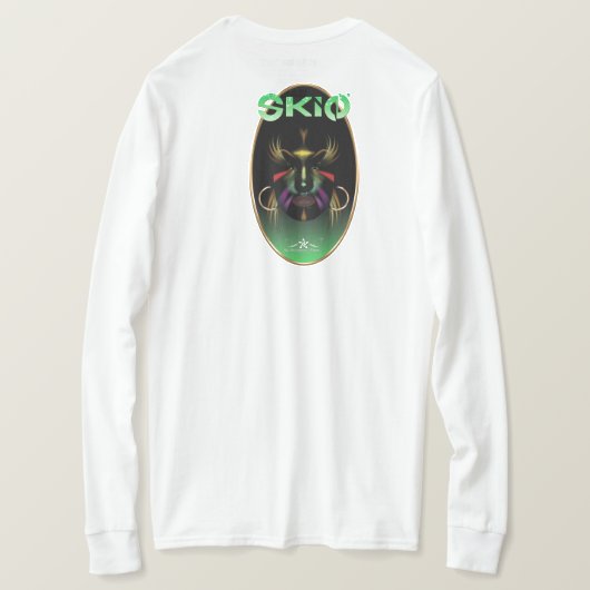 スキン Tシャツ (デザイン裏面)