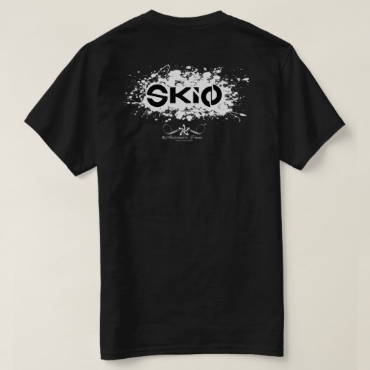 スキン Tシャツ (デザイン裏面)