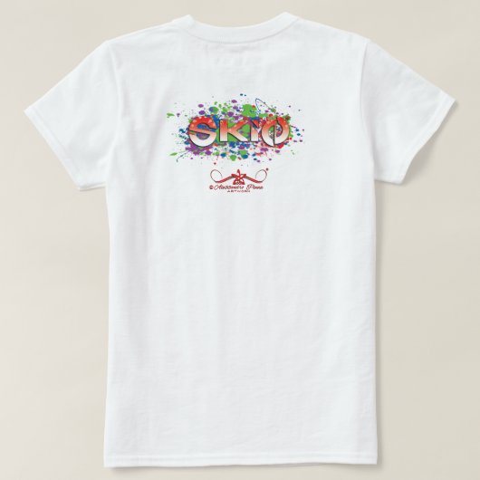 スキン Tシャツ (デザイン裏面)