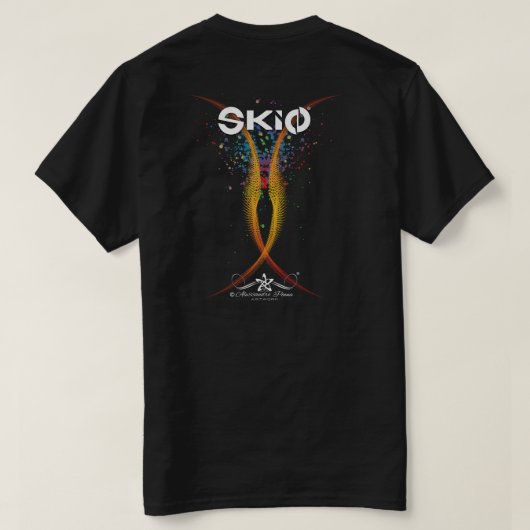 スキン Tシャツ (デザイン裏面)