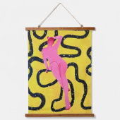 スキンIIの下 吊り下げ型タペストリー (正面)