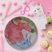 スキーおもしろいお祝いパーティー ペーパープレート (パーティー)