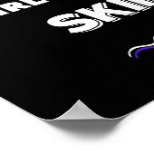 スキーが大好きな女の子を甘く見てはいけない ポスター (角)