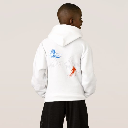 スキーで滑る (裏面フル)