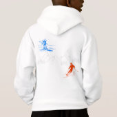 スキーで滑る (裏面)