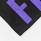 スキーとアプリスキー – Winter Sports Val Thorens フリースブランケット (角)