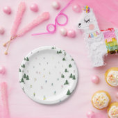 スキーとスノーボードをテーマにした紙プレート ペーパープレート (パーティー)