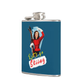 スキーに行こう フラスク (左)