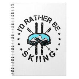 スキーのスキーヤーをやりたい ノートブック