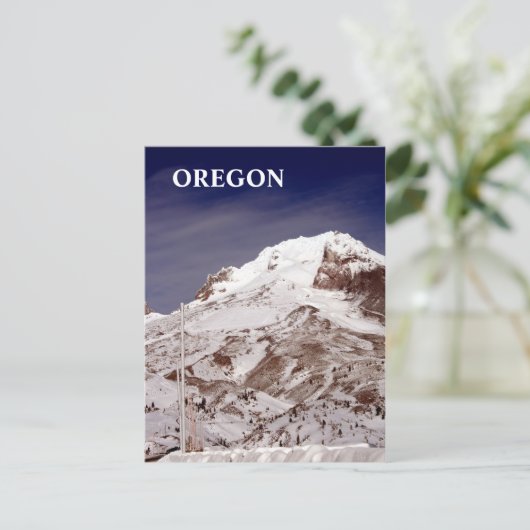 スキーの季節 ポストカード (スタンド正面)