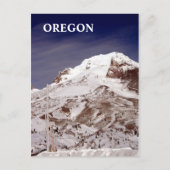 スキーの季節 ポストカード (正面)