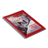 スキーの宣伝ポスター ノートブック (右側)