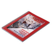 スキーの宣伝ポスター ノートブック (左側)