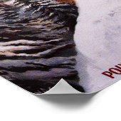 スキーの宣伝ポスター ポスター (角)