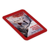 スキーの宣伝ポスター マグネット (右側)