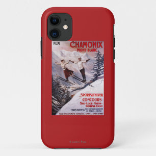スキーの昇進ポスター iPhone 11 ケース