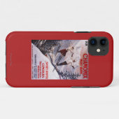 スキーの昇進ポスター Case-Mate iPhoneケース (裏面(横))