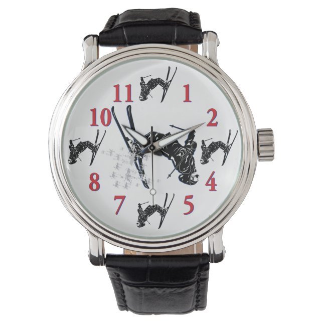 スキーの時間 腕時計 (正面)