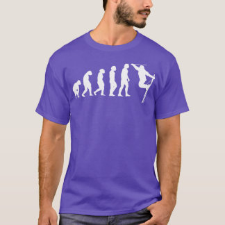 スキーの進化の贈り物2 Tシャツ
