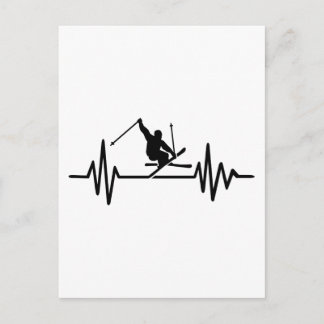 スキーの頻度 ポストカード