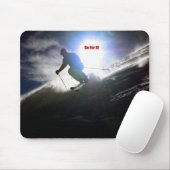 スキーはそれのために、行きます! マウスパッド (マウス)