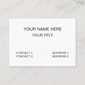 スキーは流れスキーと一緒に行く 名刺 (裏面)