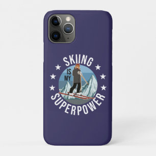スキーは私のスーパーパワー iPhone 11 PROケース